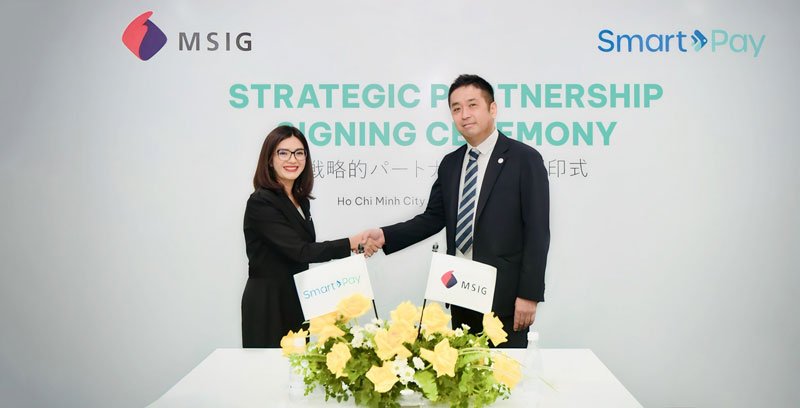 MSIG Việt Nam hợp tác SmartPay, bảo hiểm việt nam